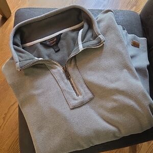Men's Taupe Quarter-Zip